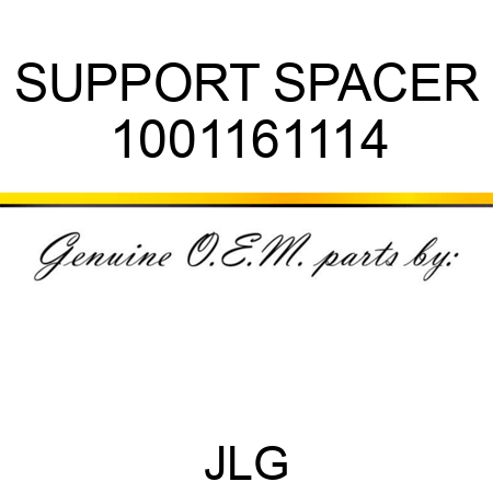 SUPPORT SPACER 1001161114