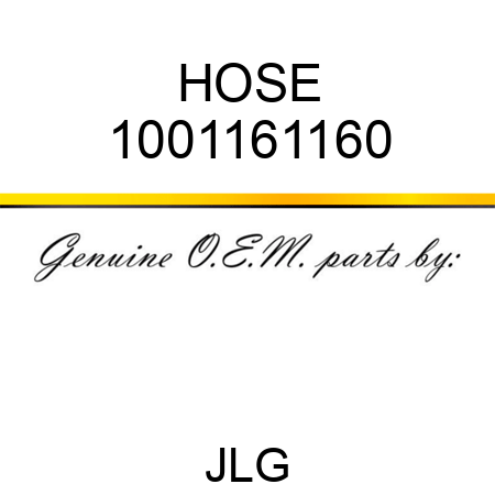HOSE 1001161160