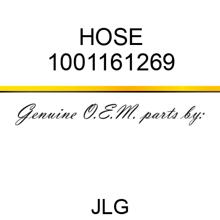 HOSE 1001161269