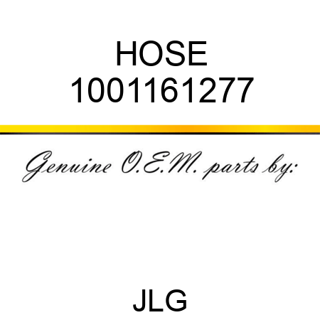 HOSE 1001161277