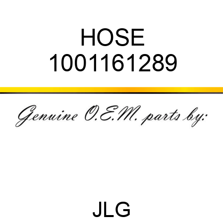 HOSE 1001161289