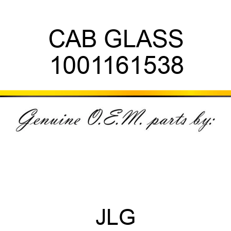 CAB GLASS 1001161538