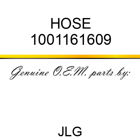HOSE 1001161609