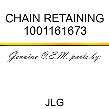 CHAIN RETAINING 1001161673