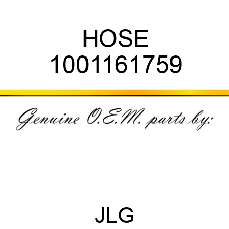 HOSE 1001161759