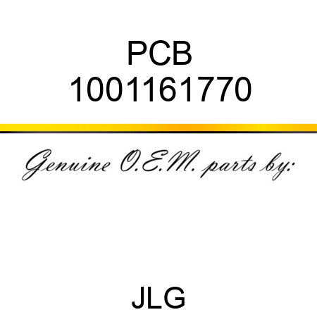 PCB 1001161770