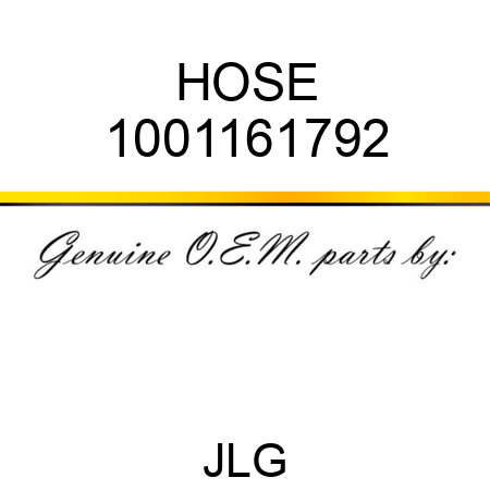 HOSE 1001161792