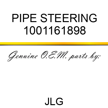 PIPE STEERING 1001161898
