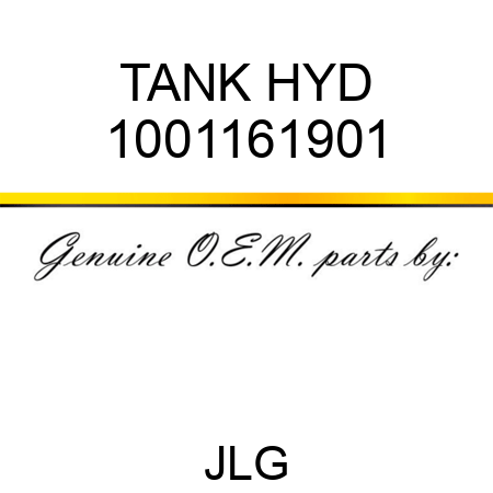 TANK HYD 1001161901