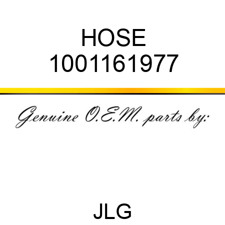 HOSE 1001161977