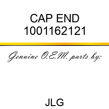 CAP END 1001162121