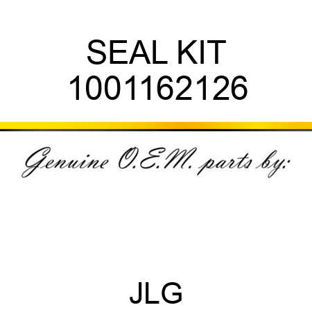 SEAL KIT 1001162126