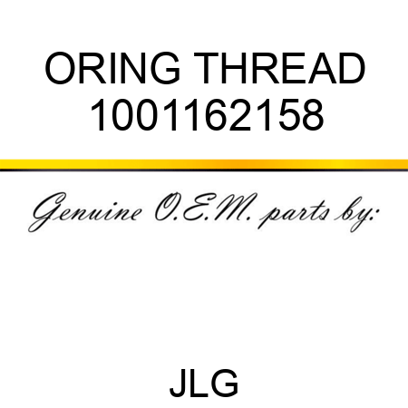 ORING THREAD 1001162158