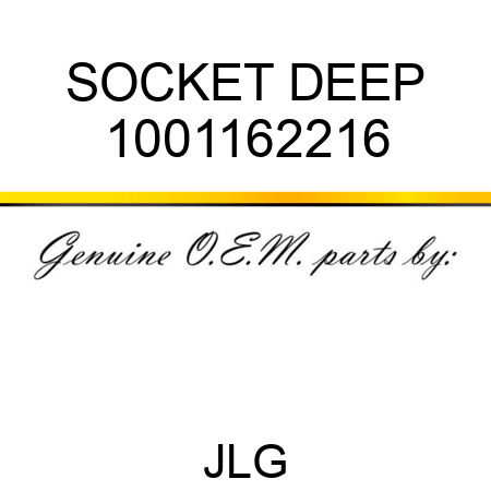 SOCKET DEEP 1001162216