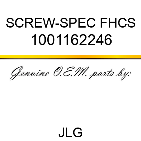 SCREW-SPEC FHCS 1001162246