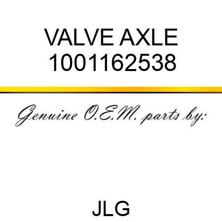 VALVE AXLE 1001162538