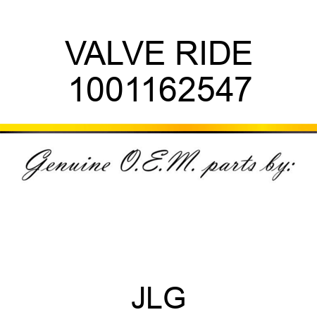 VALVE RIDE 1001162547