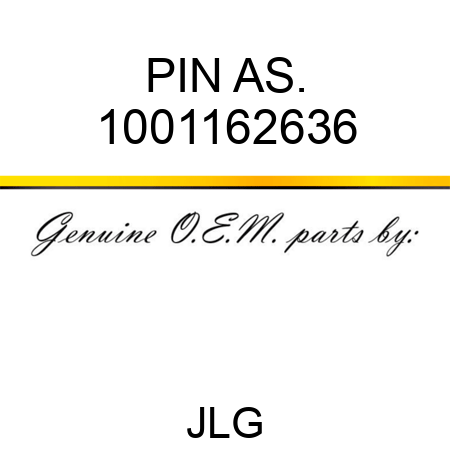 PIN AS. 1001162636