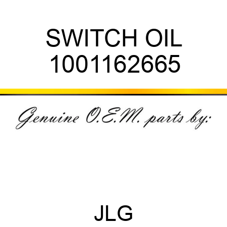 SWITCH OIL 1001162665