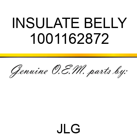 INSULATE BELLY 1001162872