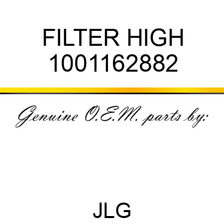 FILTER HIGH 1001162882