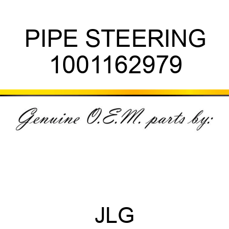 PIPE STEERING 1001162979