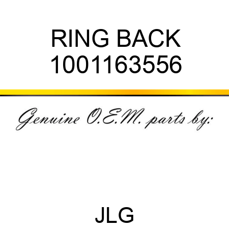RING BACK 1001163556