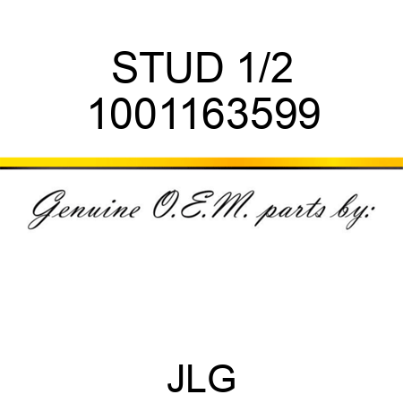 STUD 1/2 1001163599
