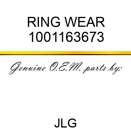 RING WEAR 1001163673