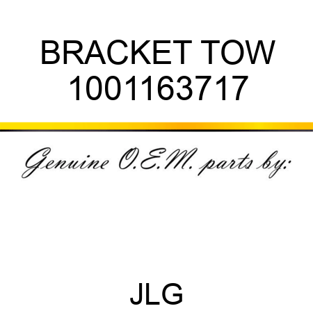 BRACKET TOW 1001163717