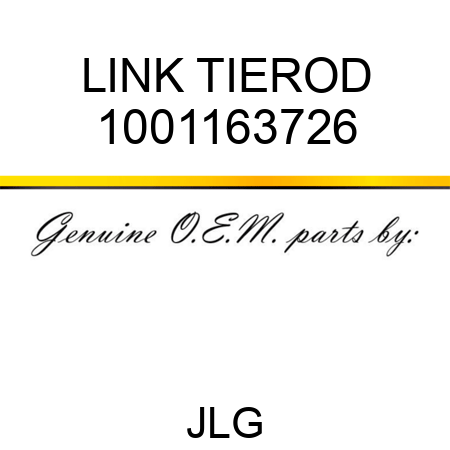 LINK TIEROD 1001163726