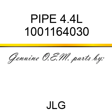 PIPE 4.4L 1001164030