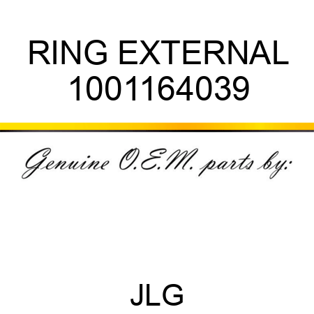 RING EXTERNAL 1001164039
