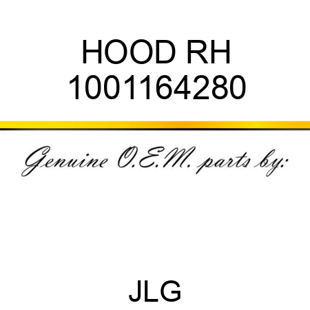 HOOD RH 1001164280