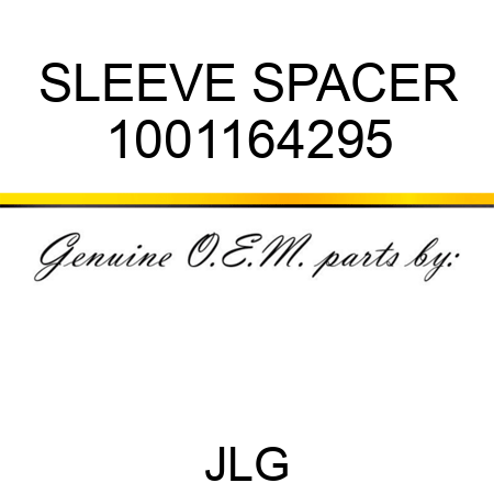 SLEEVE SPACER 1001164295