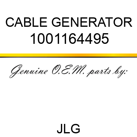 CABLE GENERATOR 1001164495