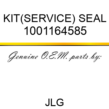 KIT(SERVICE) SEAL 1001164585