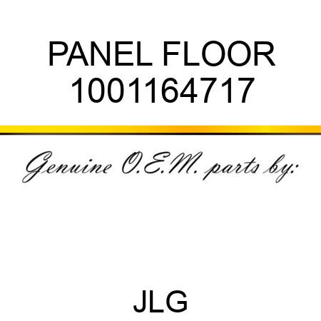 PANEL FLOOR 1001164717