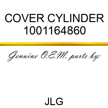 COVER CYLINDER 1001164860