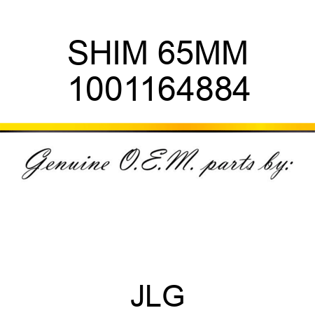 SHIM 65MM 1001164884