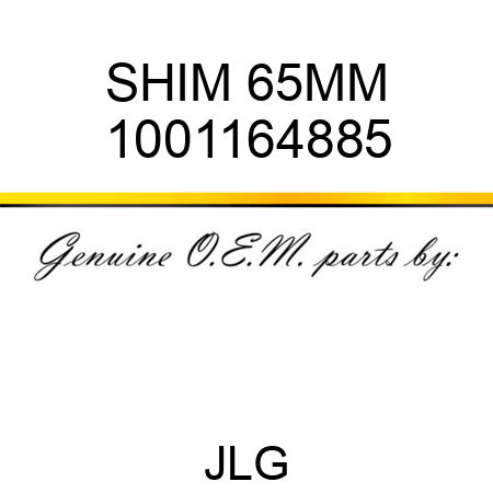 SHIM 65MM 1001164885
