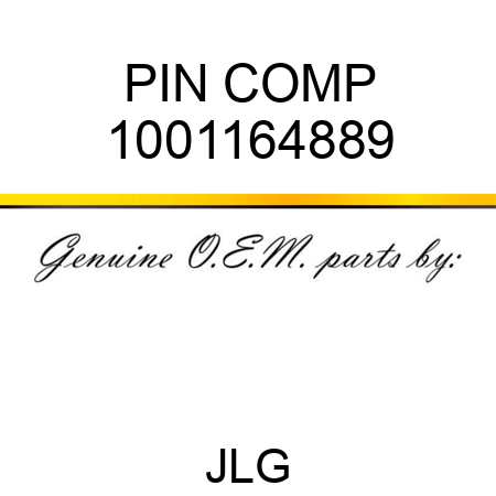 PIN COMP 1001164889