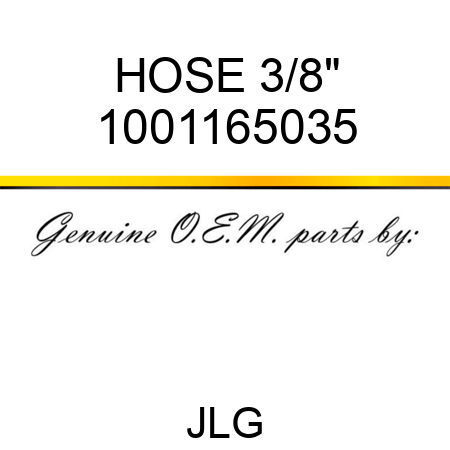 HOSE 3/8