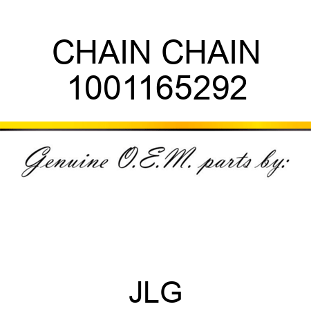 CHAIN CHAIN 1001165292