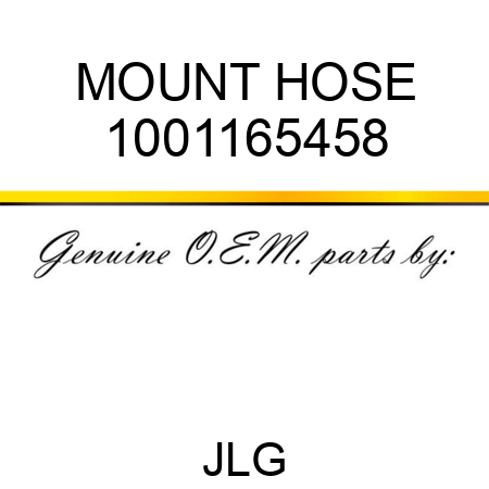 MOUNT HOSE 1001165458