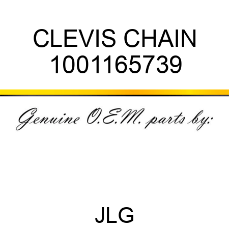 CLEVIS CHAIN 1001165739