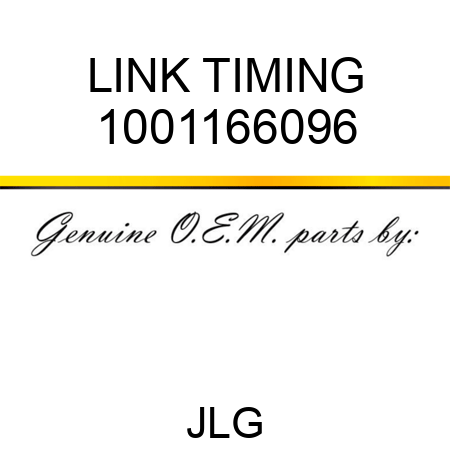 LINK TIMING 1001166096