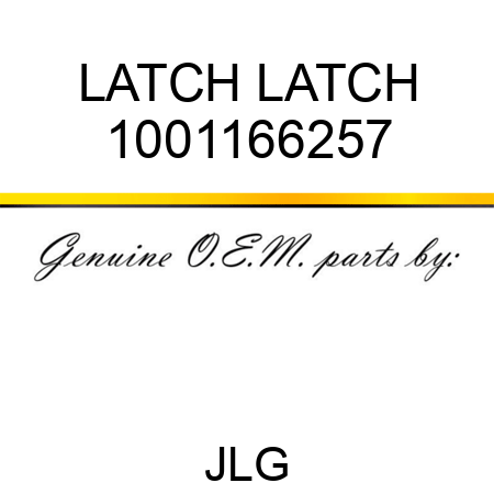 LATCH LATCH 1001166257
