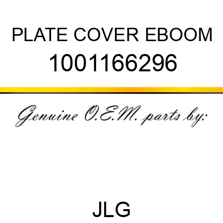 PLATE COVER EBOOM 1001166296