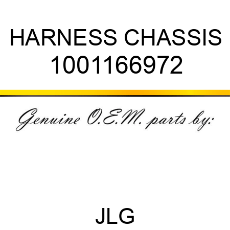 HARNESS CHASSIS 1001166972